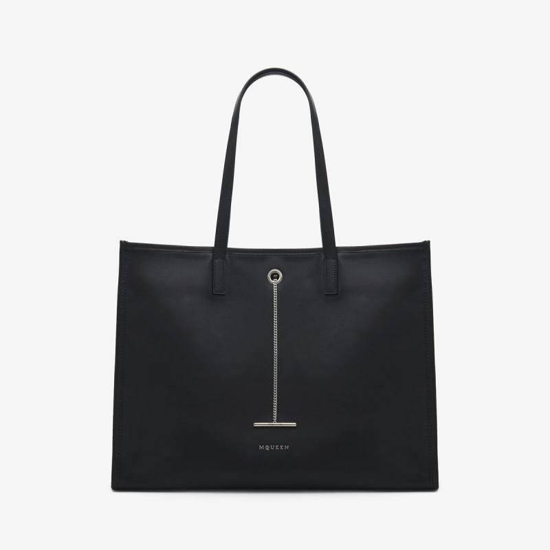 ALEXANDER MCQUEEN - McQueen Pendant Tote Bag - Item 8151841AAUN1000